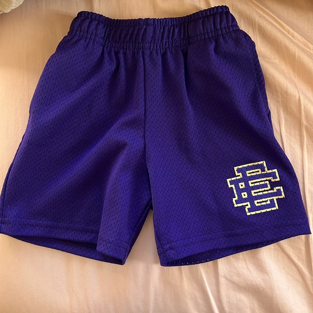 Toddler's Eric Emanuel Shorts - Purple